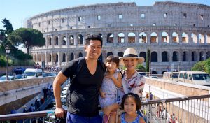 Voyage en famille à Rome